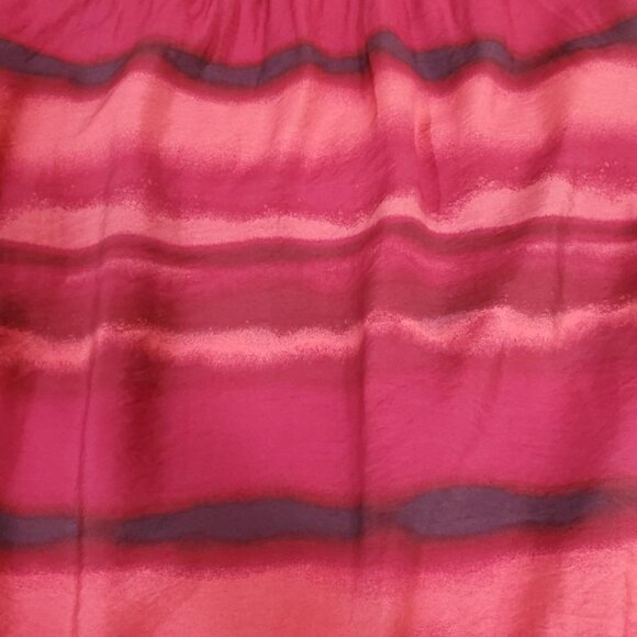 Terra And Sky Long Sleeve Peasant Tiered Maxi Dress 4X (28W-30W) - Picture 6 of 10